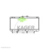 KAGER 31-1093 Radiator, engine cooling